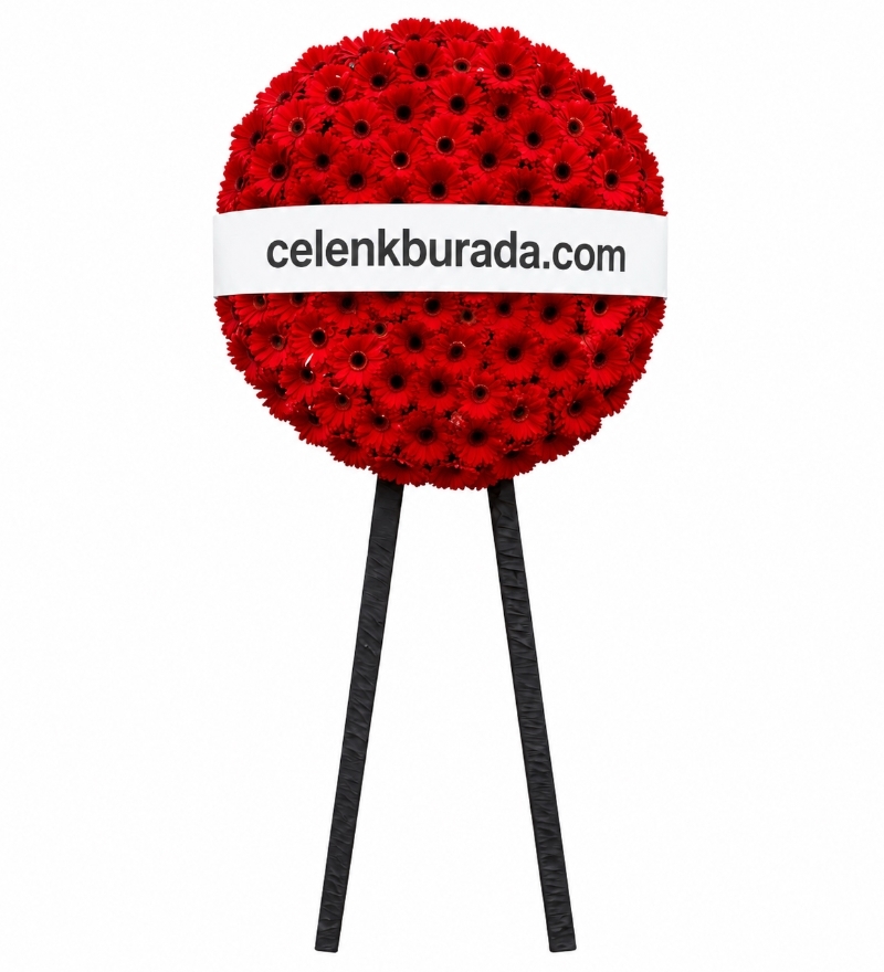 Kırmızı Cenaze Çelengi